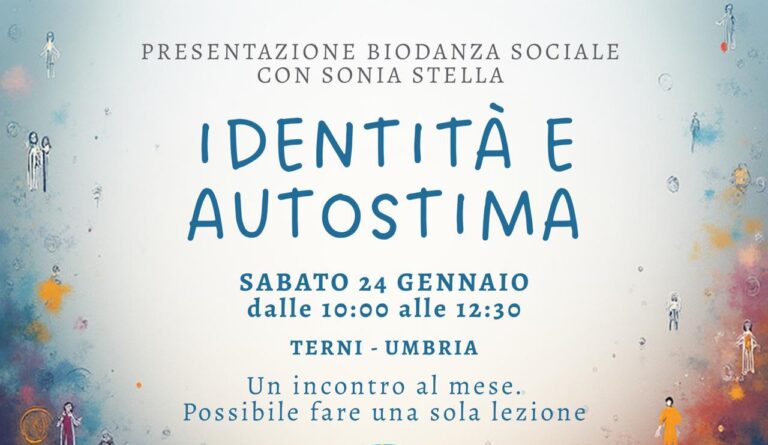Biodanza Sociale a Terni – Sabato 21 Febbraio ✨